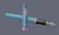 Pióro wieczne Parker Meridian Teal RBT | Stalówka F - 2247770