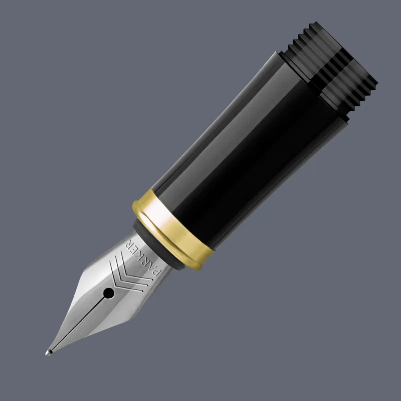 Część przednia do pióra wiecznego Parker IM Gold Plated GT (nowa wersja) | Stalówka F - 2019422