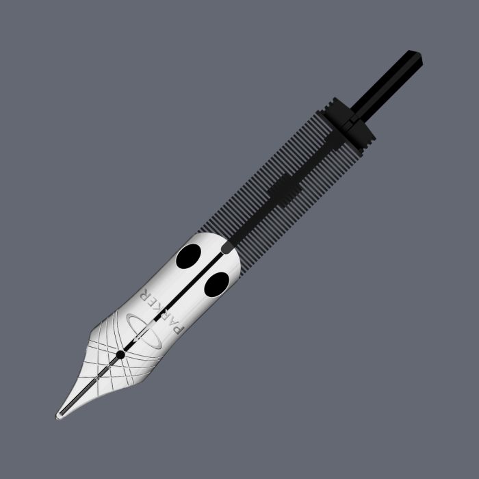Stalówka + spływak do pióra wiecznego Parker Sonnet Original Stainless Steel CT | Stalówka EF - 1966423