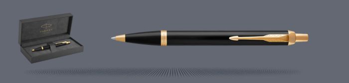 Zestaw Długopis Parker IM Core Czarny GT - 1931666