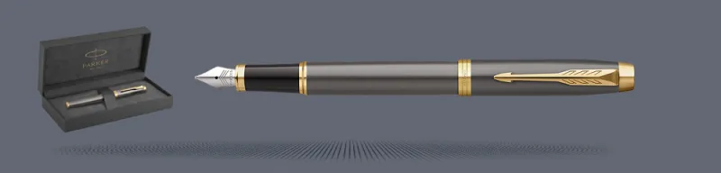 Pióro wieczne Parker IM Core Grey GT