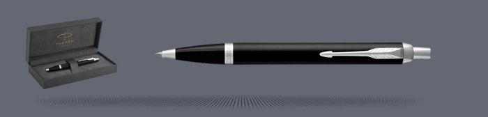 Zestaw Długopis Parker IM Essential Czarny Mat CT + Box Premium