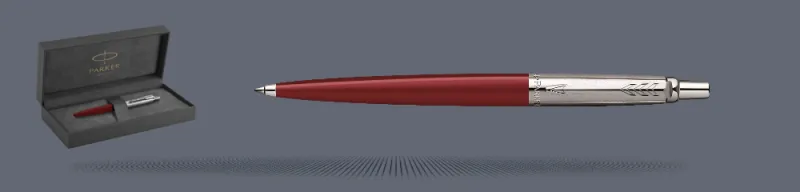 Zestaw Długopis Parker Jotter Originals Czerwony CT + Box Premium