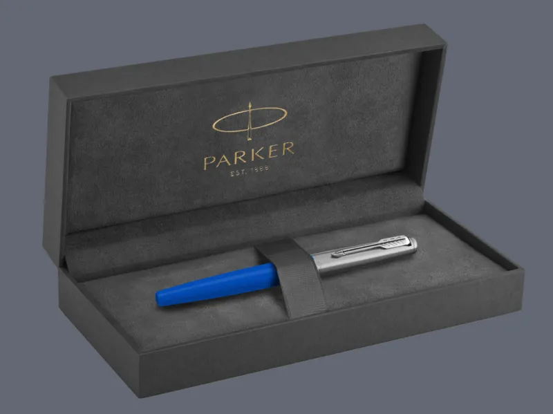 Zestaw Pióro wieczne Parker Jotter Originals Niebieski CT + Box Premium