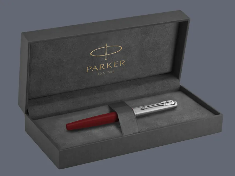 Zestaw Pióro wieczne Parker Jotter Originals Czerwony CT + Box Premium