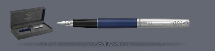 Zestaw Pióro wieczne Parker Jotter Core Królewski Granat CT + Premium Box