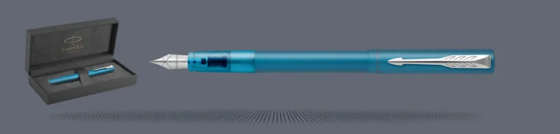Zestaw Pióro wieczne Parker Vector XL Teal + Premium Box