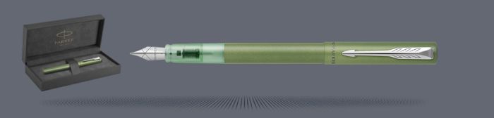 Zestaw Pióro wieczne Parker Vector XL Green + Premium Box