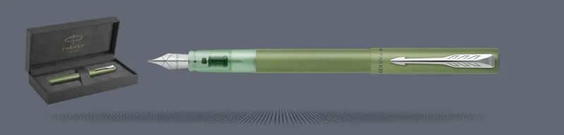 Zestaw Pióro wieczne Parker Vector XL Green + Premium Box
