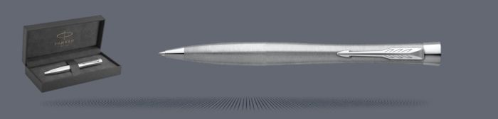 Zestaw Długopis Parker Urban Twist Stalowy CT + Premium Box