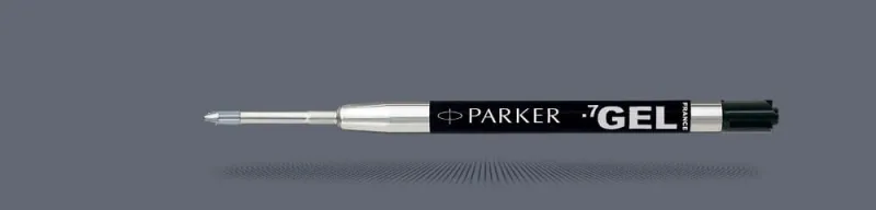 Wkład żelowy do długopisu Parker Czarny | Końcówka M - 1950344