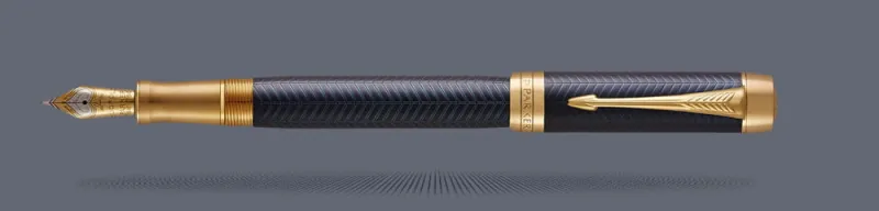 Pióro wieczne Parker Duofold Prestige Centennial Niebieska Jodełka GT | Stalówka M/18 - 1931370