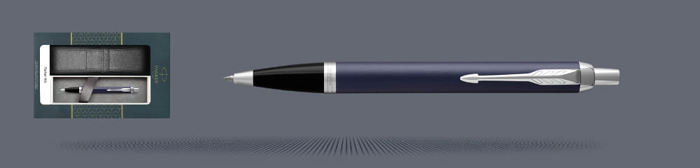 Zestaw Długopis Parker IM Core Niebieski Mat CT + Etui Kolor - 1931668