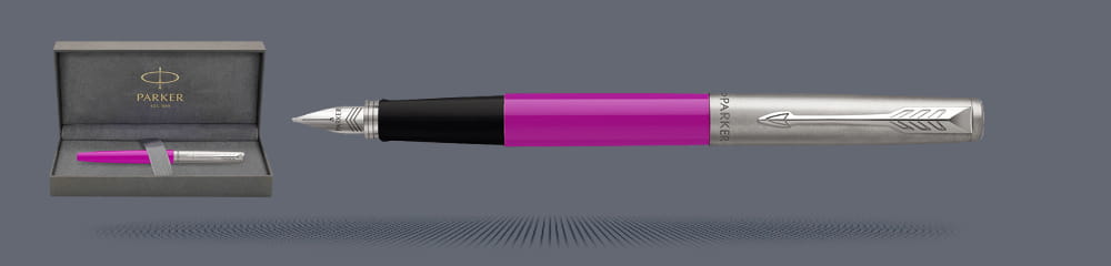 Zestaw Pióro wieczne Parker Jotter Originals Magenta CT + Box Premium | Stalówka M - 2096860
