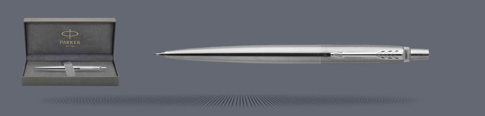 Zestaw Ołówek Parker Jotter Core Błyszcząca Stal CT + Premium Box - 1953381