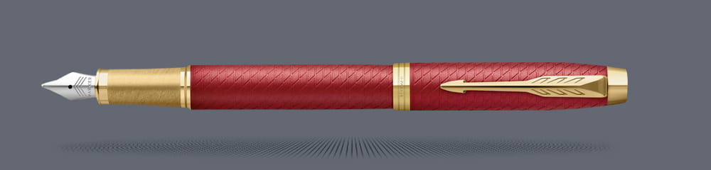 Pióro wieczne Parker IM Premium Royal Czerwony GT | Stalówka F - 2143650