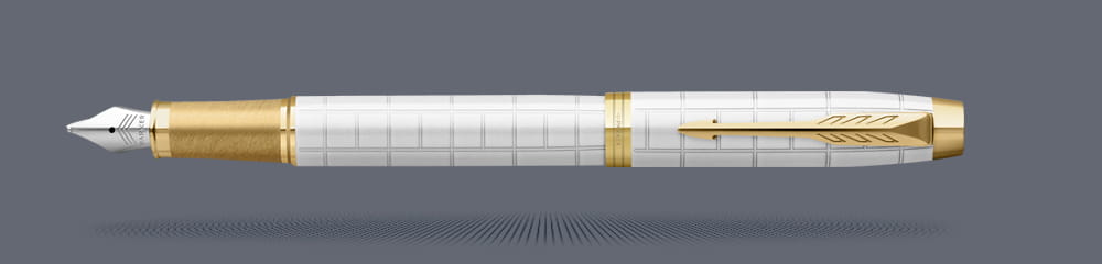 Pióro wieczne Parker IM Premium Royal Perłowy GT | Stalówka F - 2143649