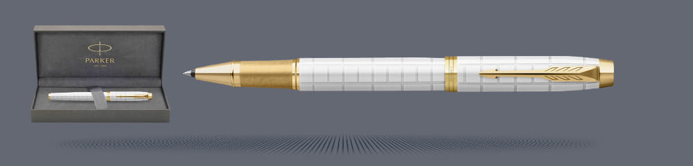 Zestaw Pióro kulkowe Parker IM Premium Royal Perłowy GT + Premium Box - 2143646