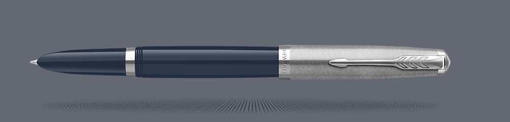 Pióro wieczne Parker 51 Midnight Blue CT | Stalówka F - 2123501