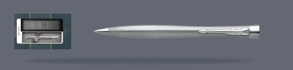 Zestaw Długopis Parker Urban Twist  Stalowy CT + Etui Kolor - 2143641