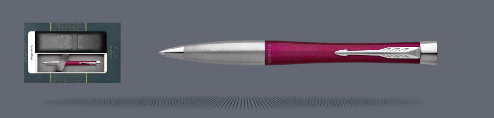 Zestaw Długopis Parker Urban Twist Vibrant Magenta CT + Etui Kolor - 2143642