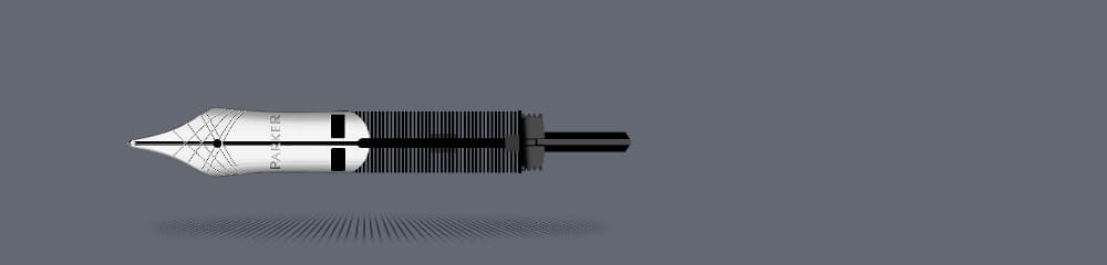 Stalówka + spływak do pióra wiecznego Parker Sonnet Original Stainless Steel CT | Stalówka EF - 1966423