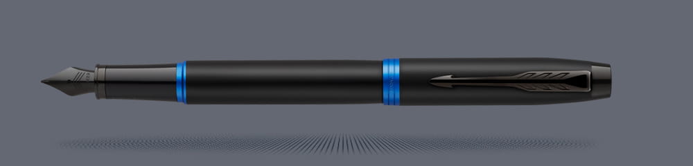 Pióro wieczne Parker IM Professionals Vibrant Ring Marine Blue | Stalówka M - 2172859