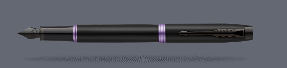 Pióro wieczne Parker IM Professionals Vibrant Ring Amethyst Purple | Stalówka M - 2172949