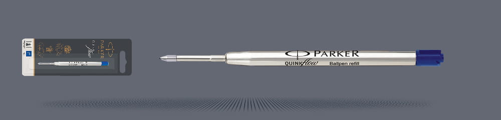 Wkład do długopisu Parker QUINKflow Niebieski | Końcówka F - 1950368