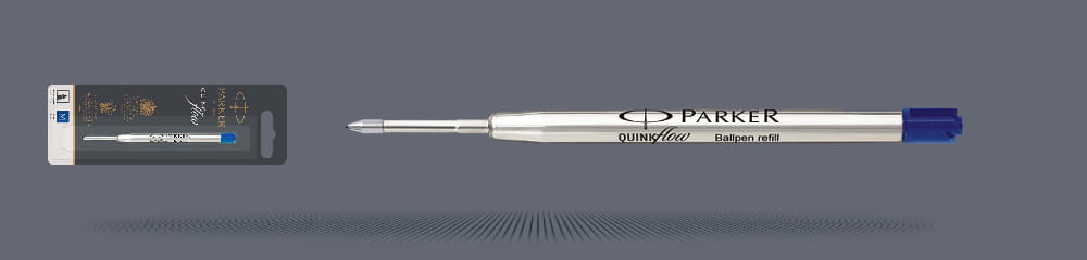 Wkład do długopisu Parker QUINKflow Niebieski | Końcówka M - 1950371