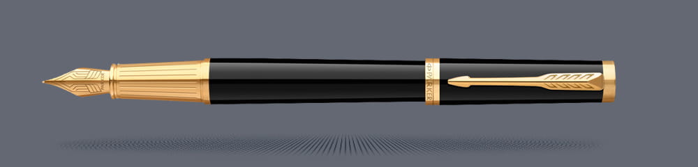 Pióro wieczne Parker Ingenuity Czarny  GT | Stalówka F - 2182005