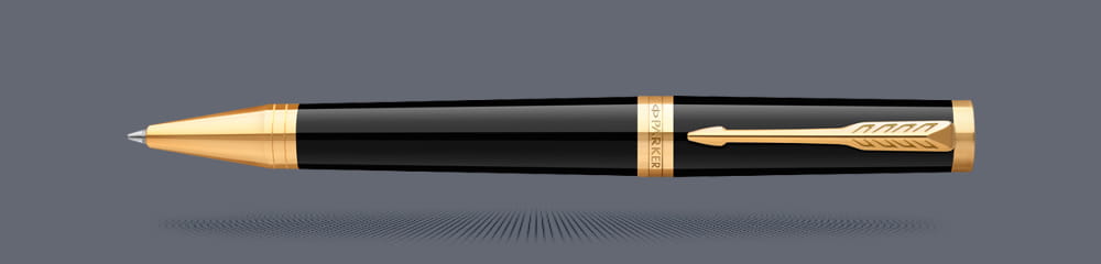 Długopis Parker Ingenuity Czarny GT - 2182008