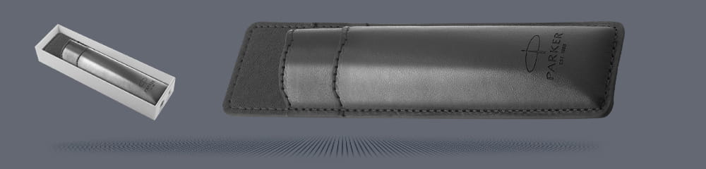 Etui Parker czarne na jeden instrument piśmienniczy (typu sleeve) - 2216947