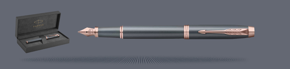 Zestaw Pióro wieczne Parker IM Rituals Turquoise Slate PVD + Premium Box | Stalówka F - 2235422