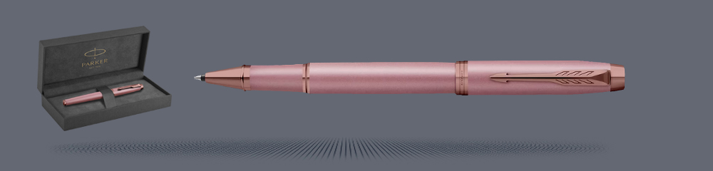 Zestaw Pióro kulkowe Parker IM Rituals Mauve PVD + Premium Box - 2235415