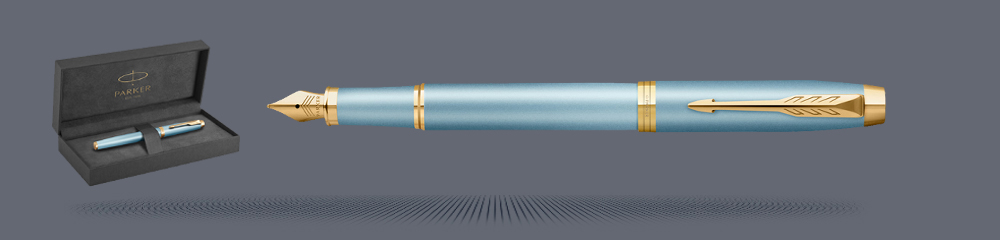 Zestaw Pióro wieczne Parker IM Rituals Turquoise Green GT + Premium Box | Stalówka F - 2203892