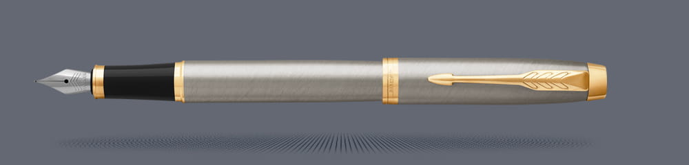 Test Pióro wieczne Parker IM Core Brushed Metal GT | Stalówka F - 1931649