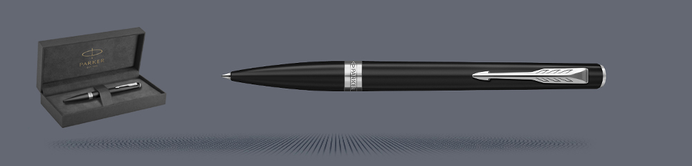 Zestaw Długopis Parker Meridian Mate Black CT + Premium Box - 2231407