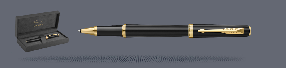 Zestaw Pióro kulkowe Parker Meridian Mate Black GT + Premium Box - 2231398