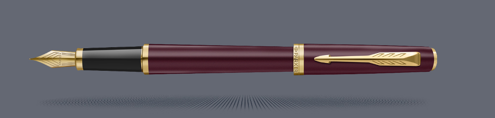 Pióro wieczne Parker Meridian Red GT | Stalówka F - 2231412