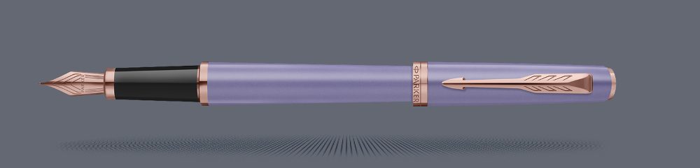 Pióro wieczne Parker Meridian Lilac PGT | Stalówka F - 2247766