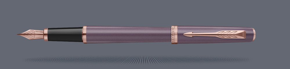 Pióro wieczne Parker Meridian Purple PGT | Stalówka F - 2247762