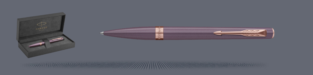 Zestaw Długopis Parker Meridian Purple PGT + Premium Box - 2247765