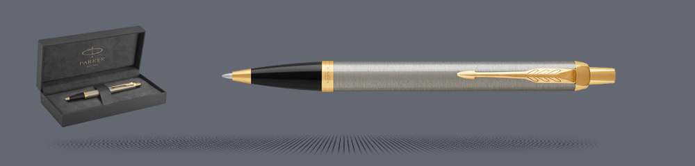 Zestaw Długopis Parker IM Core Brushed Metal GT + Premium Box  - 1931670