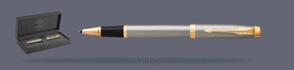 Zestaw Pióro kulkowe Parker IM Core Brushed Metal GT + Premium Box - 1931663