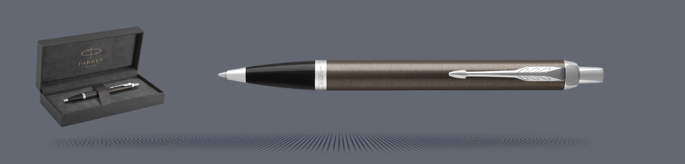 Zestaw Długopis Parker IM Core Dark Espresso CT + Premium Box - 1931671