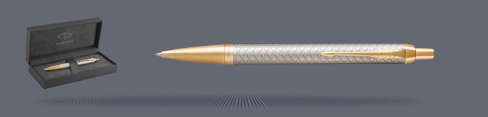 Zestaw Długopis Parker IM Premium Royal Ciepła Szarość GT + Premium Box - 1931687