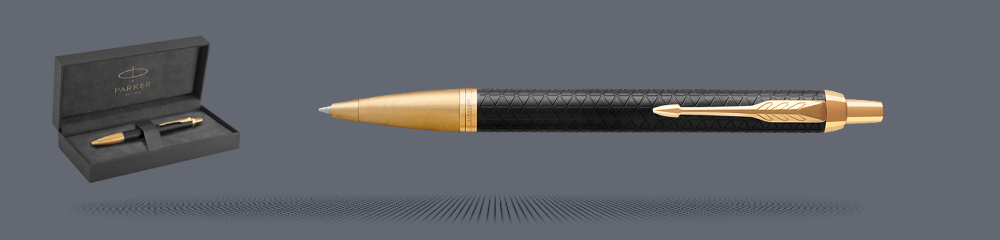 Zestaw Długopis Parker IM Premium Royal Czarny GT + Premium Box - 1931667