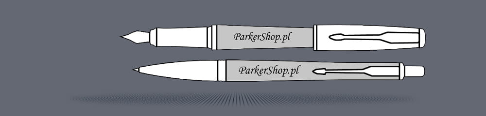 Grawerowanie laserowe - zestaw długopis + pióro wieczne Parker Urbannew core
